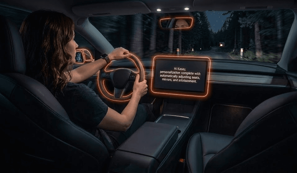 Instant In-Car Personalization on First Touch