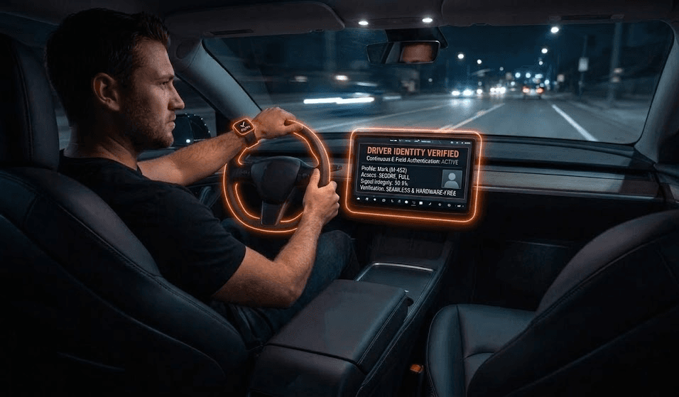 Continuous Driver Authentication via Steering Wheel