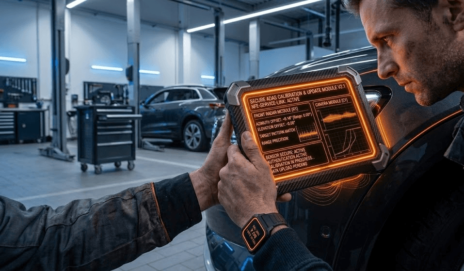 Near-Field ADAS Sensor Calibration & Update