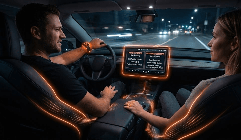 Driver & Passenger Seat Identity Detection