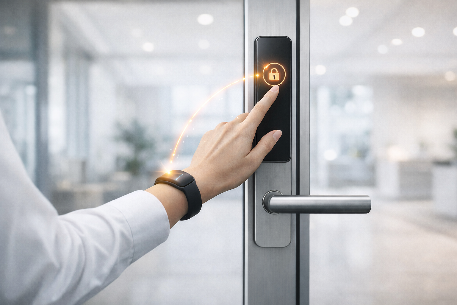 Touch-secure Door Access