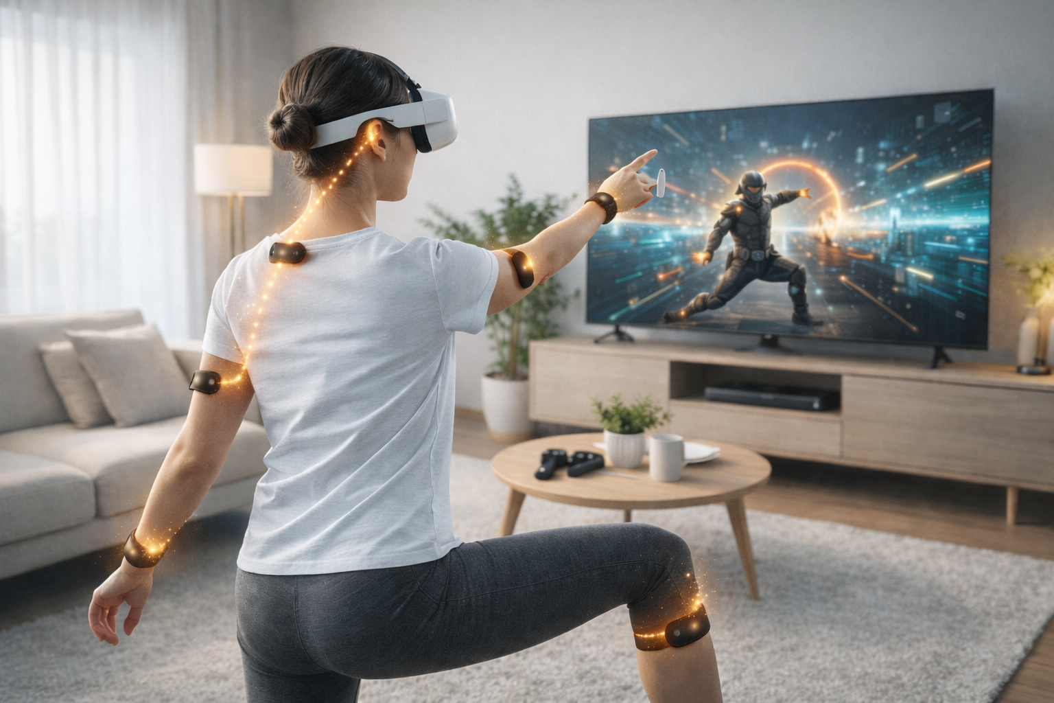 Charging-Free Metaverse Motion Trackers