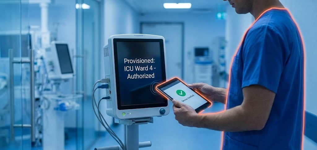Medical Device Provisioning and Patient ID Verification