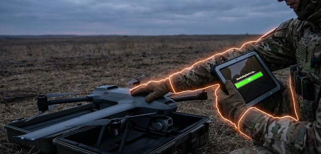 Drone and Robotics Data Offload Without SD Card