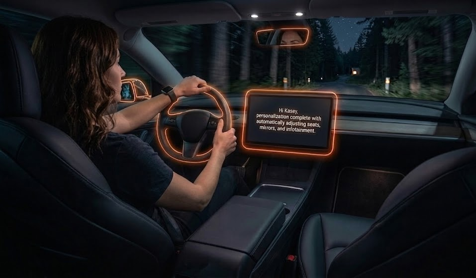 Instant In-Car Personalization on First Touch