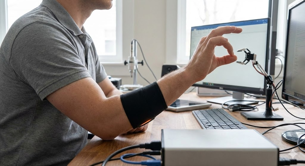 Distributed Computing EMG for Mind-Controlled Devices 