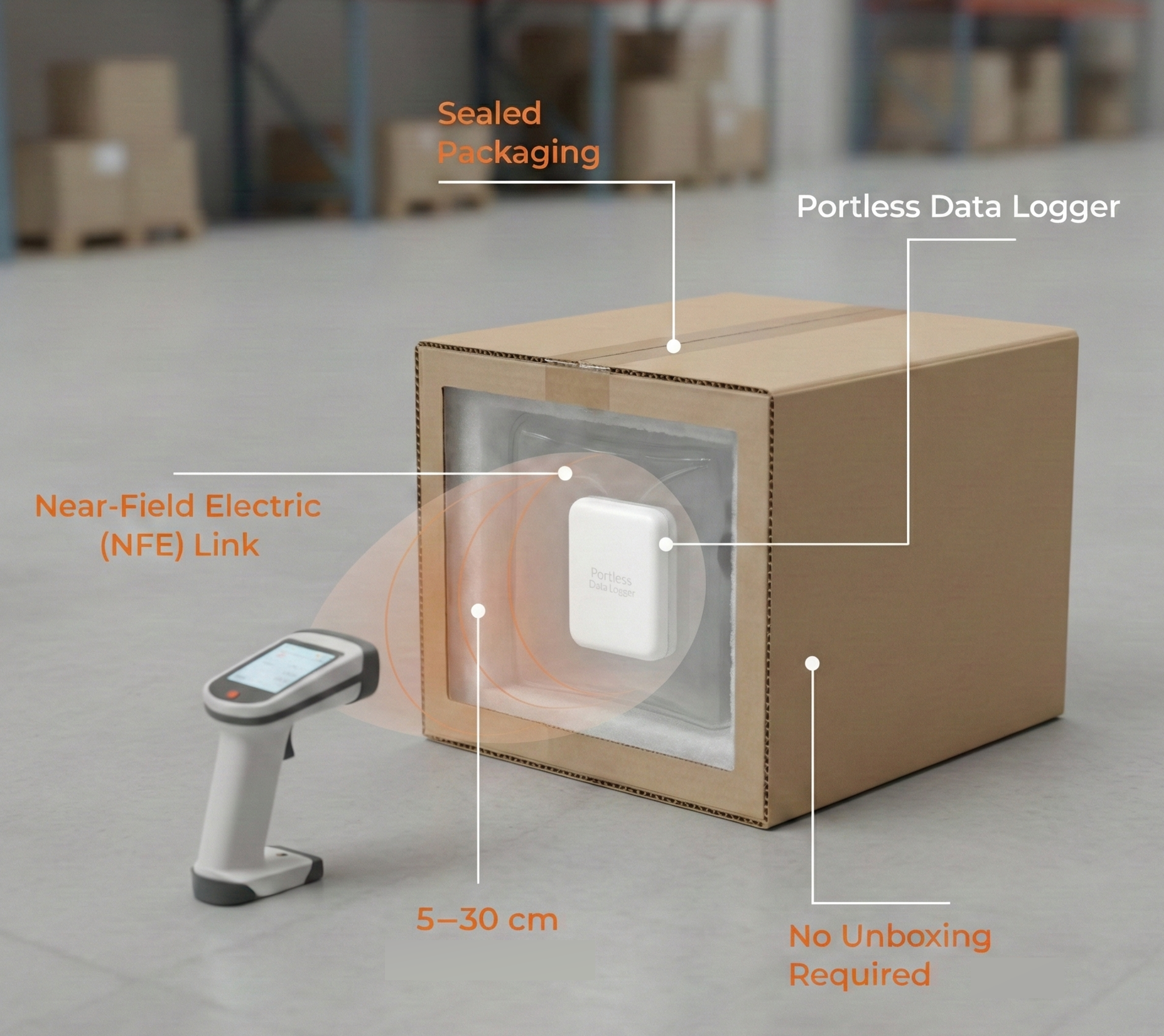 The 'Unboxing' Bottleneck: Why Logistics Needs a Portless NFE Data Link