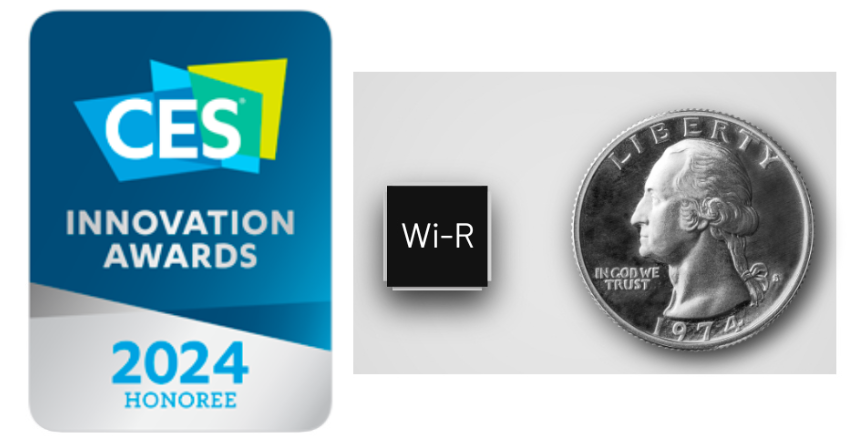 Ixana's Wi-R Chip Wins Coveted CES®2024 Innovation Award